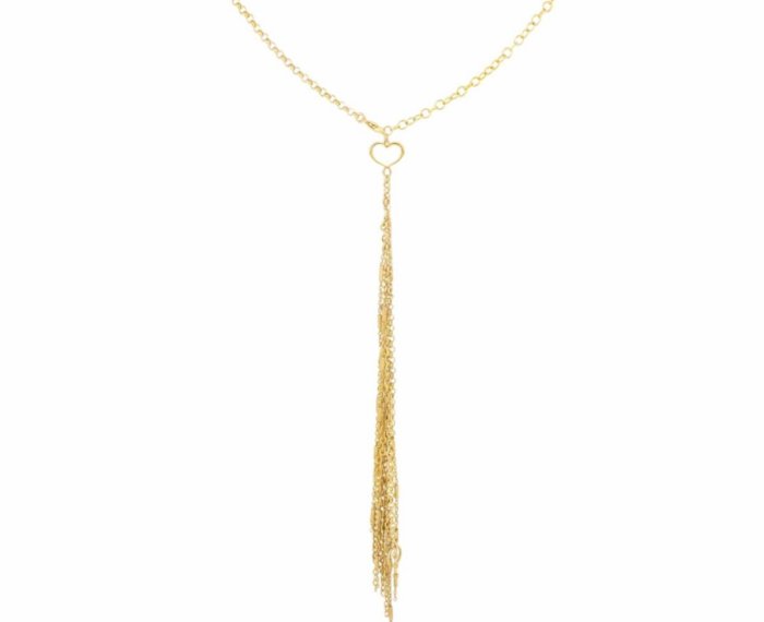 COLLANA MAMAN ET SOPHIE FASHION WOMAN IN CHAINS RICCA ARGENTO 925 - immagine 2